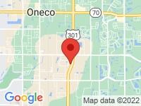 Map of Celebrity Auto Group at 6464 Parkland Drive, Sarasota, FL 34243