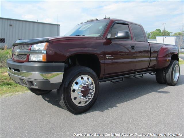 2003 Chevrolet Silverado 3500 LT 4X4 Extended Cab Long Bed Dually 2003 Chevy 3500 Dually Tire Size