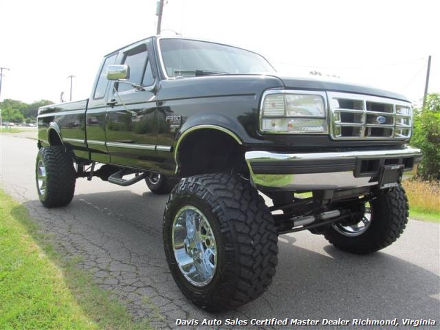 1996 Ford F-250 XLT 7.3 Powerstroke Diesel Lifted 4X4 Extended Cab