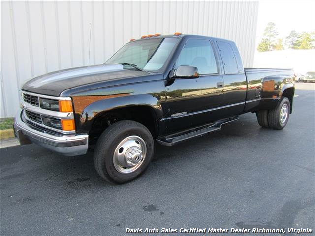 1997 Chevrolet Silverado 3500 LS Dually 4X4 Extended Cab Long Bed 1997 Chevy 3500 Dually Tire Size