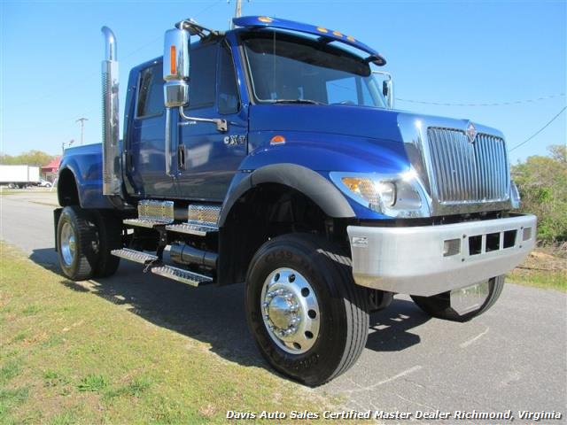 2005 International Navistar 7300 Cxt 4x4 Crew Cab Dually