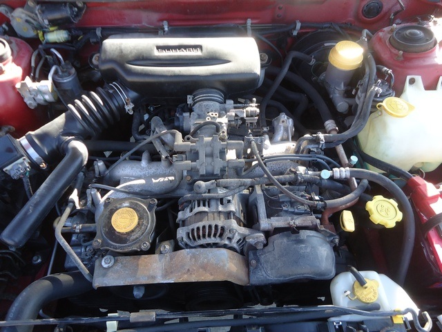 subaru engine serial number location