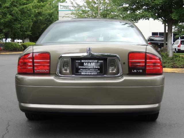 2002 Lincoln LS Luxury Sedan / Leather/ Heated Seats / Low Miles - Photo 6 - Portland, OR 97217