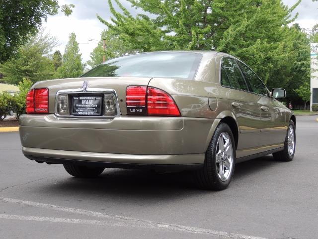 2002 Lincoln LS Luxury Sedan / Leather/ Heated Seats / Low Miles - Photo 8 - Portland, OR 97217