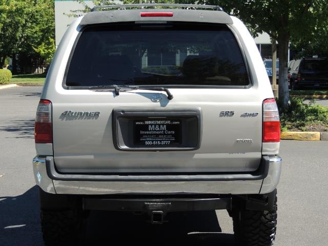 1999 Toyota 4Runner SR5 4WD V6 3.4L / LEATHER / NEW TIRES / LIFTED - Photo 6 - Portland, OR 97217