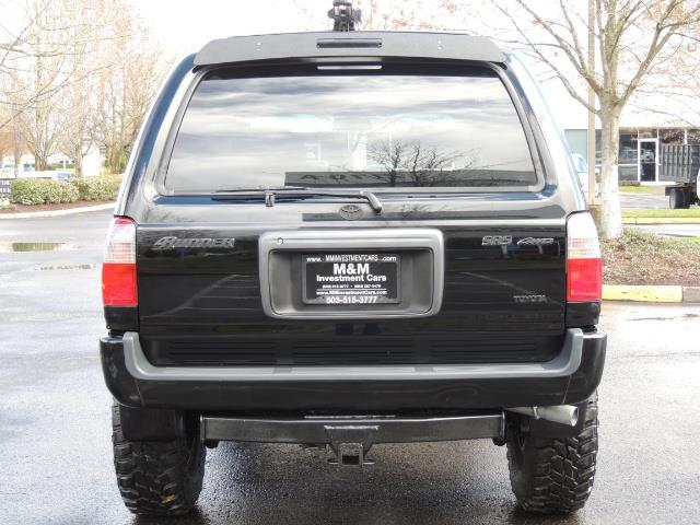 1999 Toyota 4Runner SPORT 4X4 V6 3.4L/ REAR DIFFERENTIAL LOCK / LIFTED - Photo 6 - Portland, OR 97217