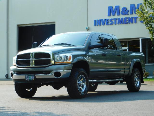 2006 Dodge Ram 2500 SLT Mega Cab / 4X4 / 5.9L DIESEL/ 6-SPEED /Leather - Photo 44 - Portland, OR 97217