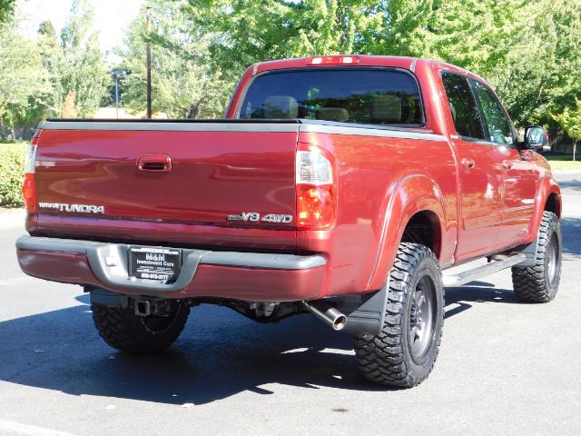 2005 Toyota Tundra DOUBLE CAB 4X4 LIMITED V8 4.7 L / 1-OWNER / LIFTED - Photo 8 - Portland, OR 97217