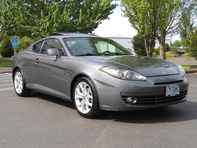 2007 Hyundai Tiburon GT 6SPD MANUAL LEATHER 74KMILES V6
