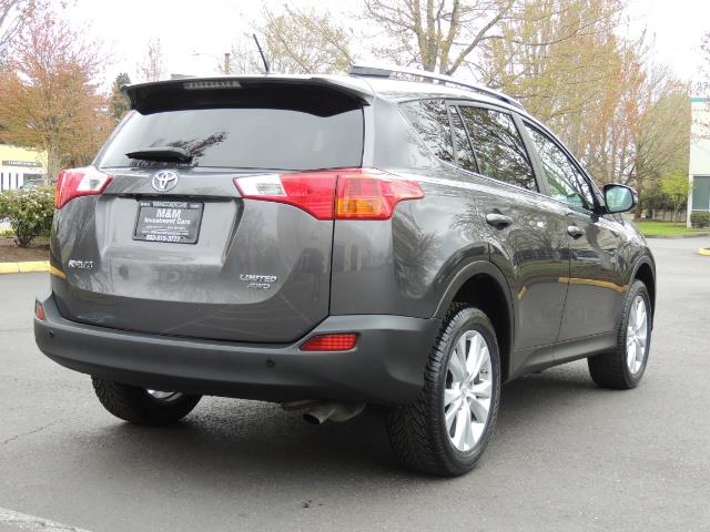2014 Toyota RAV4 Limited / AWD / Navigation / Blind Spot Monitor - Photo 7 - Portland, OR 97217