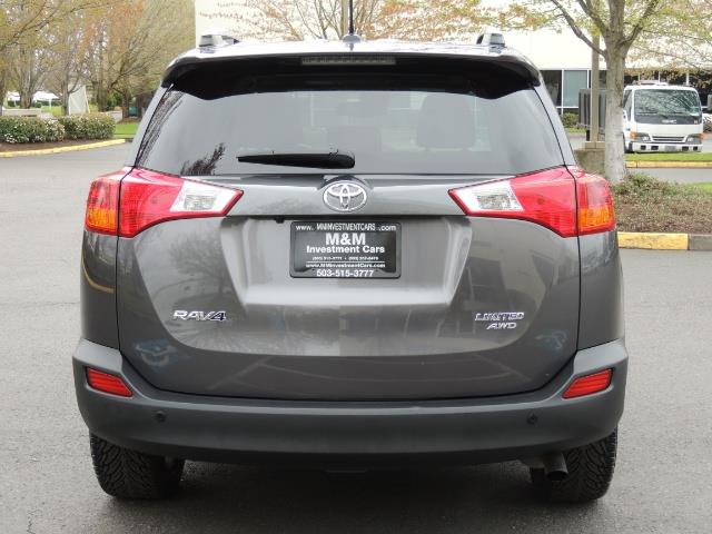 2014 Toyota RAV4 Limited / AWD / Navigation / Blind Spot Monitor - Photo 6 - Portland, OR 97217