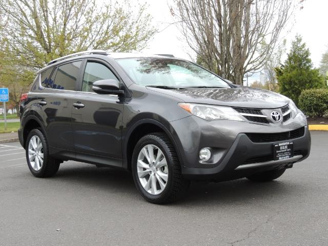 2014 Toyota RAV4 Limited / AWD / Navigation / Blind Spot Monitor - Photo 2 - Portland, OR 97217