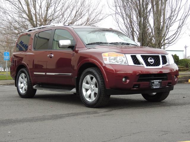 2011 Nissan Armada SL / Leather / Third seat / Bckup cam / 65K MILES - Photo 2 - Portland, OR 97217