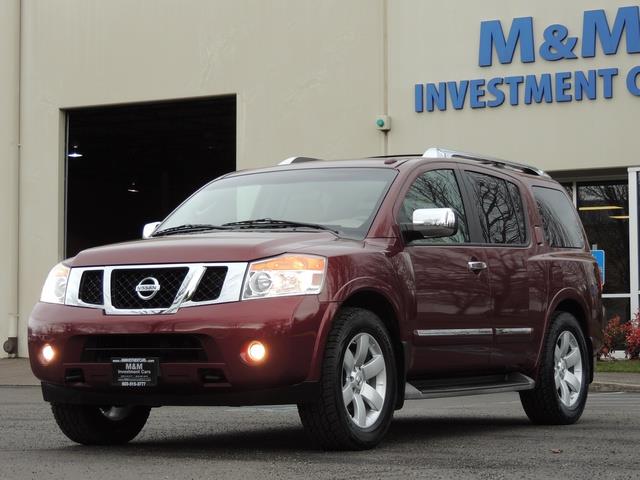 2011 Nissan Armada SL / Leather / Third seat / Bckup cam / 65K MILES - Photo 1 - Portland, OR 97217