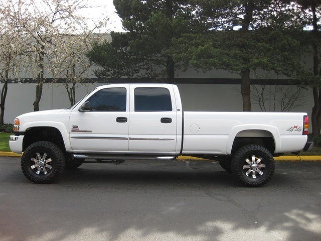 2005 Gmc Sierra 2500 Sltcrew Cabduramax4x4lifted 3000