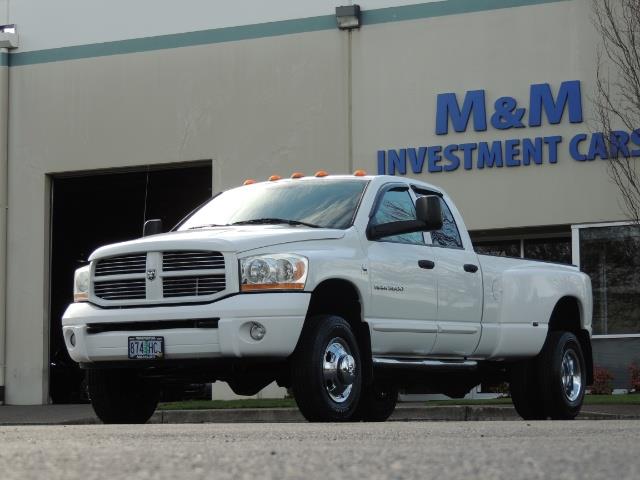 2006 Dodge Ram 3500 SLT / 4X4 / 5.9L CUMMINS DIESEL / LEATHER / DUALLY - Photo 36 - Portland, OR 97217
