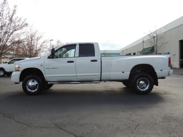 2006 Dodge Ram 3500 SLT / 4X4 / 5.9L CUMMINS DIESEL / LEATHER / DUALLY - Photo 3 - Portland, OR 97217