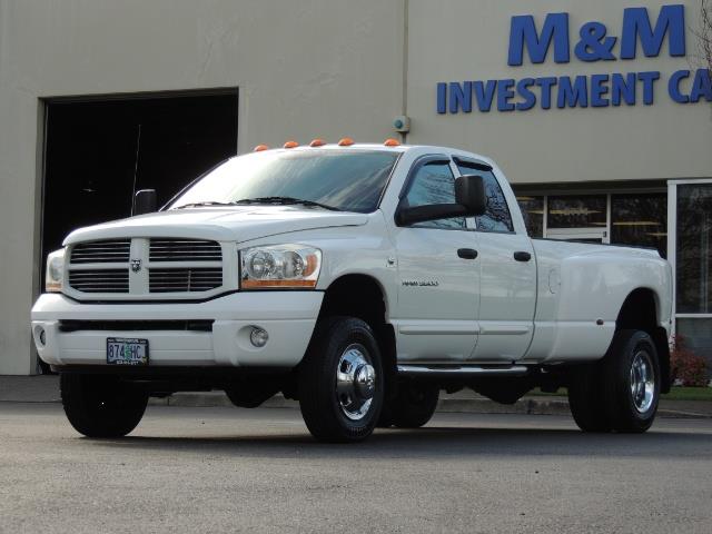 2006 Dodge Ram 3500 SLT / 4X4 / 5.9L CUMMINS DIESEL / LEATHER / DUALLY - Photo 40 - Portland, OR 97217