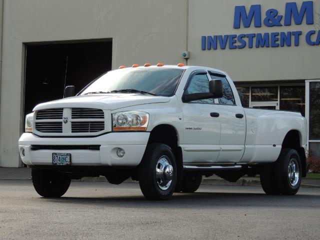 2006 Dodge Ram 3500 SLT / 4X4 / 5.9L CUMMINS DIESEL / LEATHER / DUALLY - Photo 1 - Portland, OR 97217