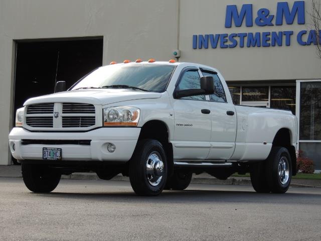 2006 Dodge Ram 3500 SLT / 4X4 / 5.9L CUMMINS DIESEL / LEATHER / DUALLY - Photo 46 - Portland, OR 97217