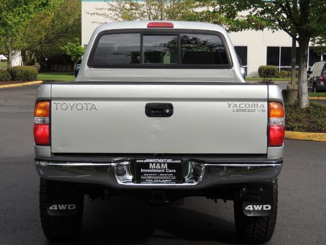 2002 Toyota Tacoma Limited V6 4dr Double Cab / 4X4 / RR DIFF LOCKS - Photo 6 - Portland, OR 97217
