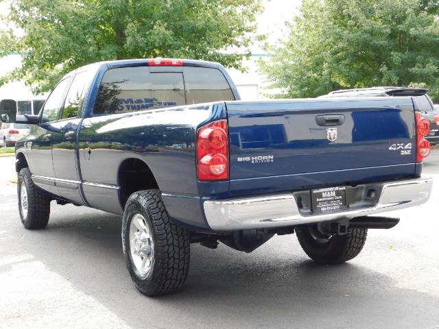 2007 Dodge Ram 2500 SLT BIG HORN EDITION / 4X4 / 5.9L DIESEL / 1-OWNER - Photo 8 - Portland, OR 97217