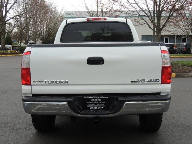 2006 Toyota Tundra SR5 4dr / 4X4 / TIMING BELT REPLACED/ LIFTED - Photo 6 - Portland, OR 97217