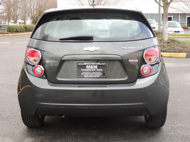 2016 Chevrolet Sonic LT Auto / 4-Door Hatch Back / 1-OWNER / 5000 MILES - Photo 6 - Portland, OR 97217