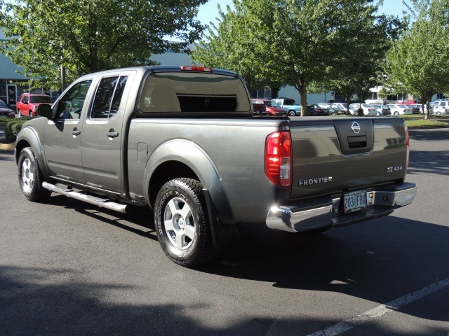 2007 Nissan frontier crew cab long bed dimensions