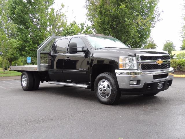 2011 Chevrolet Silverado 3500 LTZ DUALLY 4X4 FLAT BED 6.6L DURAMAX ALLISON - Photo 2 - Portland, OR 97217