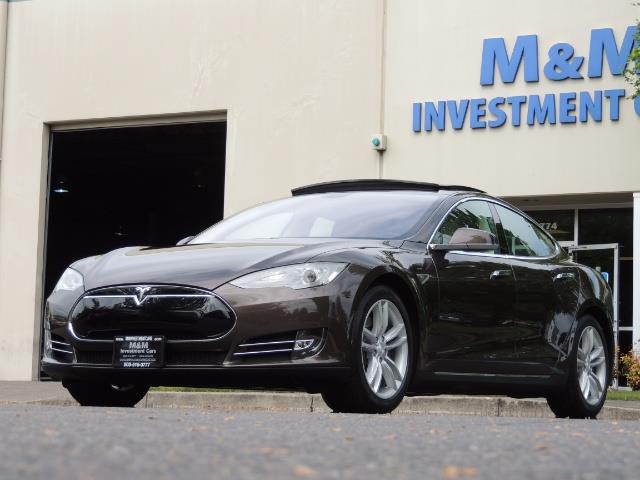 2013 Tesla Model S Signature 85kWh / Panorama Roof / Navigation / - Photo 34 - Portland, OR 97217
