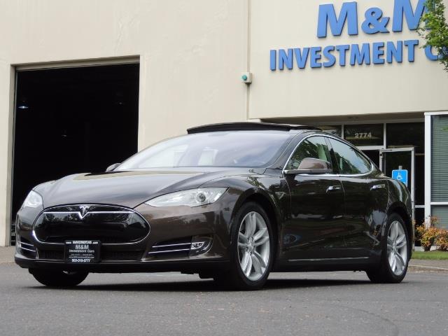 2013 Tesla Model S Signature 85kWh / Panorama Roof / Navigation / - Photo 48 - Portland, OR 97217