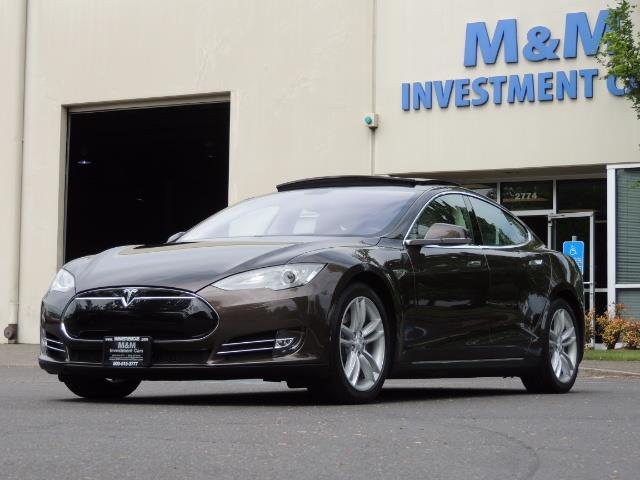 2013 Tesla Model S Signature 85kWh / Panorama Roof / Navigation / - Photo 49 - Portland, OR 97217