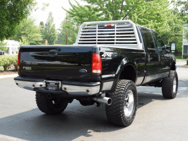 2001 Ford F-250 LARIAT 4X4 CREW CAB / 7.3 DIESEL / 127Km / LIFTED - Photo 9 - Portland, OR 97217