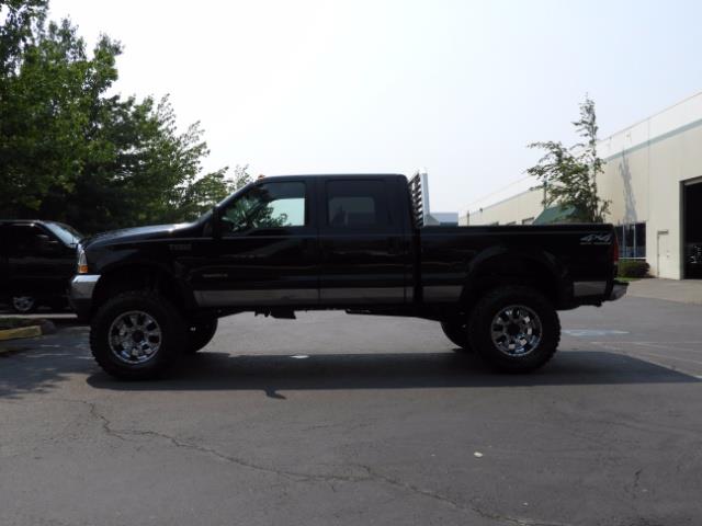 2001 Ford F-250 LARIAT 4X4 CREW CAB / 7.3 DIESEL / 127Km / LIFTED - Photo 3 - Portland, OR 97217