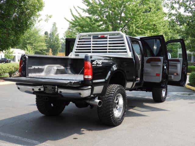 2001 Ford F-250 LARIAT 4X4 CREW CAB / 7.3 DIESEL / 127Km / LIFTED - Photo 27 - Portland, OR 97217