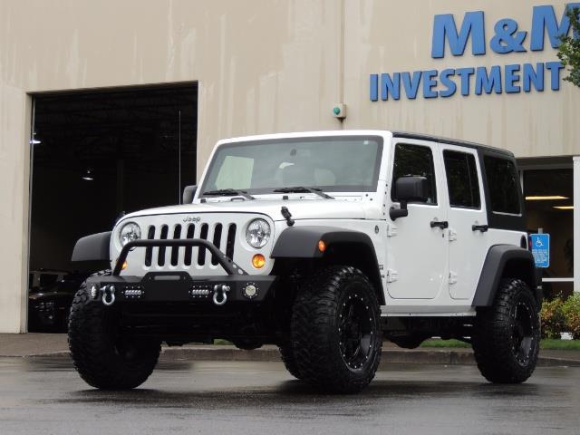 2013 Jeep Wrangler Unlimited Sport / 4X4 / Hard Top / LIFTED LIFTED - Photo 1 - Portland, OR 97217