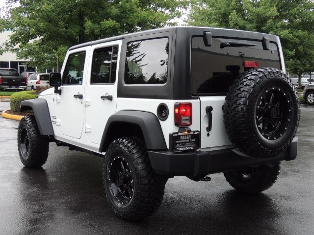2013 Jeep Wrangler Unlimited Sport / 4X4 / Hard Top / LIFTED LIFTED - Photo 7 - Portland, OR 97217