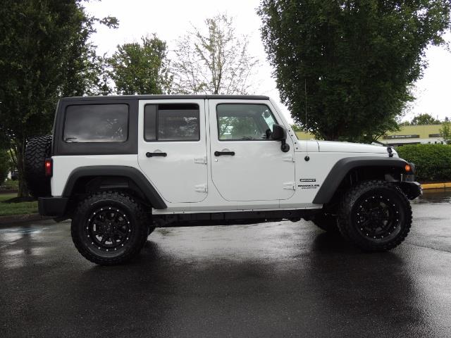 2013 Jeep Wrangler Unlimited Sport / 4X4 / Hard Top / LIFTED LIFTED - Photo 4 - Portland, OR 97217