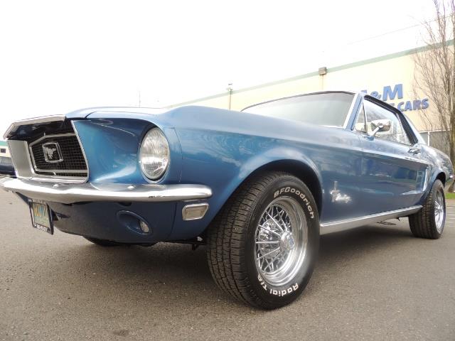 1968 Ford Mustang V8 / Restored / Excel Cond - Photo 9 - Portland, OR 97217