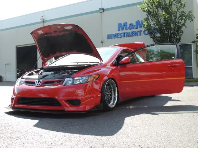 2008 Honda Civic Si Coupe 6 Speed Manual / WHEELS EXHAUST / LOWERED - Photo 9 - Portland, OR 97217