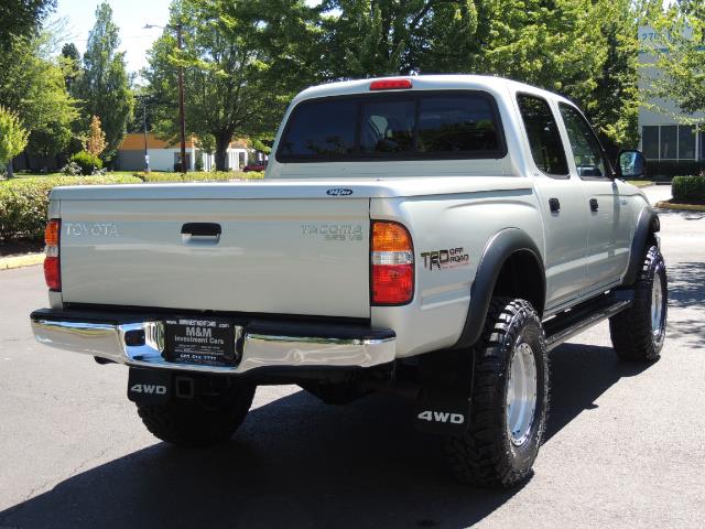 2002 Toyota Tacoma V6 4dr Double Cab 4WD LIFTED 33 " MUD DIF LOCKS - Photo 8 - Portland, OR 97217