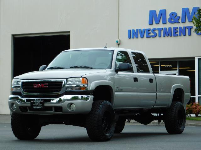 2005 GMC Sierra 3500 SLT 4dr Crew Cab / 4X4 / DIESEL / LIFTED / 1-OWNER - Photo 1 - Portland, OR 97217