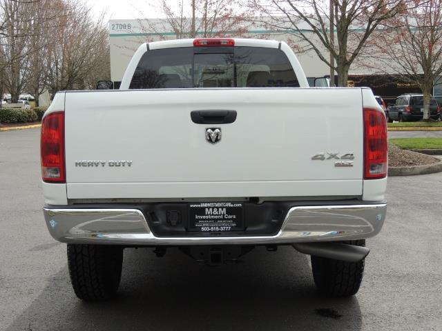 2006 Dodge Ram 2500 BIG HORN 4X4 5.9 L CUMMINS Diesel 6 SPEED 83K MLS - Photo 6 - Portland, OR 97217