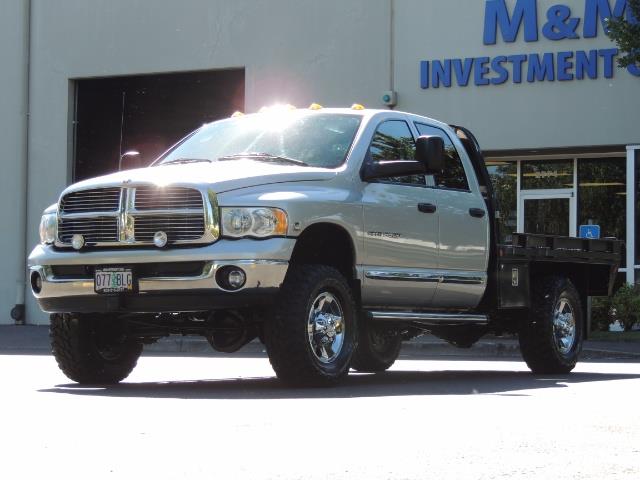 2004 Dodge Ram 3500 Laramie FLAT BED 4X4 / 5.9L Cummins DIESEL 6-SPEED - Photo 27 - Portland, OR 97217