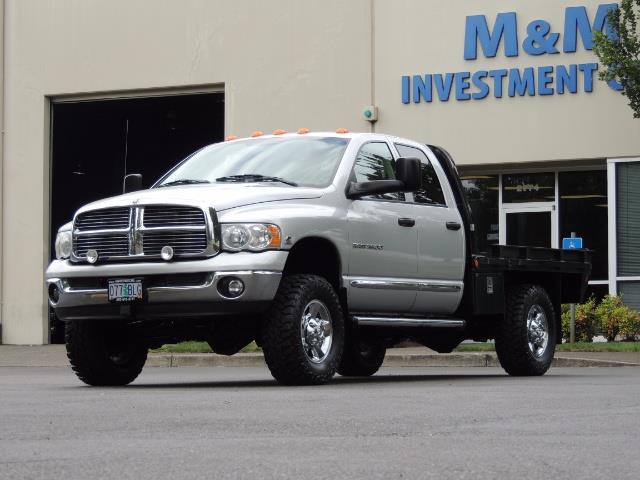 2004 Dodge Ram 3500 Laramie FLAT BED 4X4 / 5.9L Cummins DIESEL 6-SPEED - Photo 50 - Portland, OR 97217