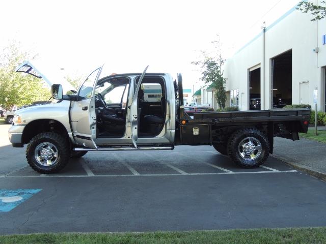 2004 Dodge Ram 3500 Laramie FLAT BED 4X4 / 5.9L Cummins DIESEL 6-SPEED - Photo 13 - Portland, OR 97217