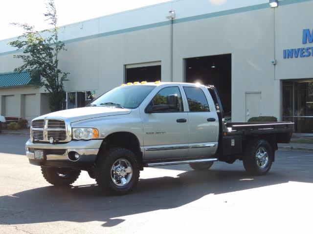2004 Dodge Ram 3500 Laramie FLAT BED 4X4 / 5.9L Cummins DIESEL 6-SPEED - Photo 25 - Portland, OR 97217