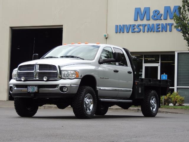 2004 Dodge Ram 3500 Laramie FLAT BED 4X4 / 5.9L Cummins DIESEL 6-SPEED - Photo 51 - Portland, OR 97217
