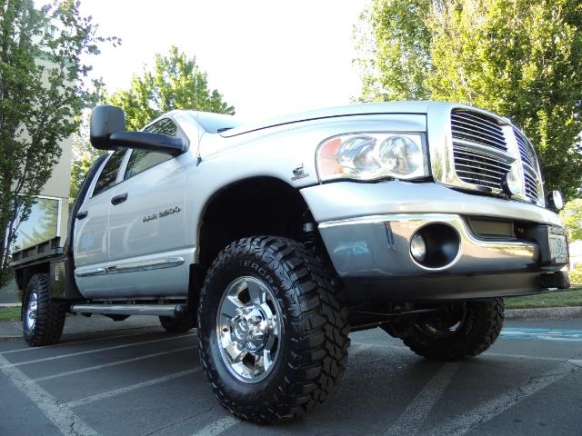 2004 Dodge Ram 3500 Laramie FLAT BED 4X4 / 5.9L Cummins DIESEL 6-SPEED - Photo 10 - Portland, OR 97217